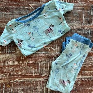 Little sleepies pajamas frozen